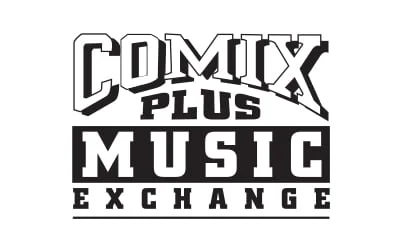 Comix Plus & Music Exchange Logo